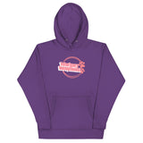 Vet Receptionist circle two paws Women's Premium Hoodie-I love Veterinary