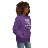 Don't make me use my receptionist voice Women's Premium Hoodie-I love Veterinary