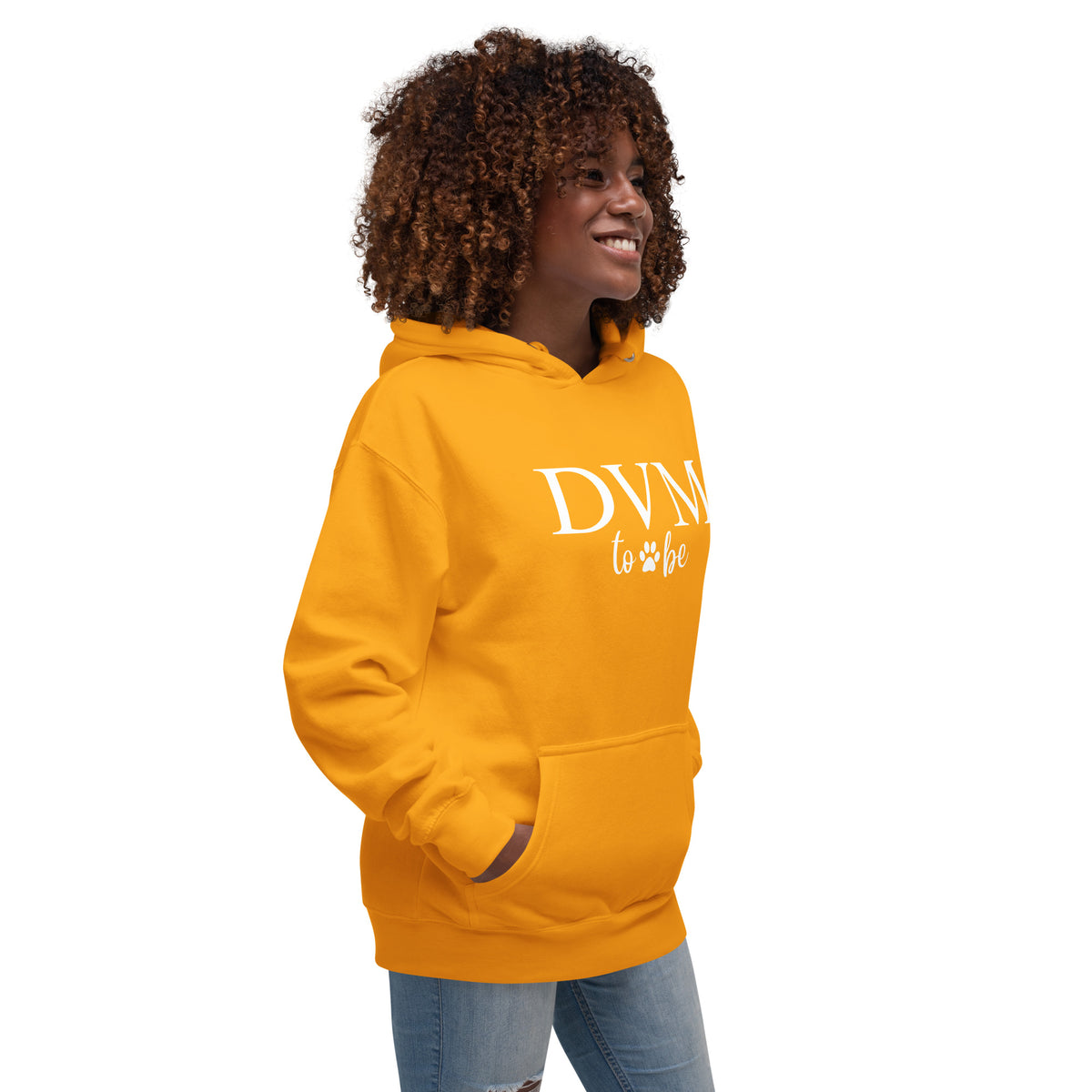 DVM to be Women's Premium Hoodie-I love Veterinary