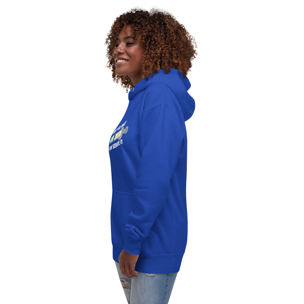 I can't fix crazy but I can sedate it Women's Premium Hoodie-I love Veterinary