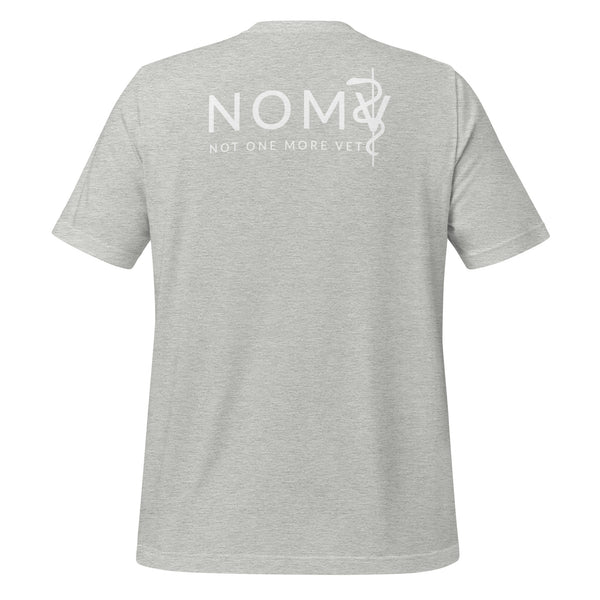 NOMV Cat Pulse Unisex T-Shirt-I love Veterinary