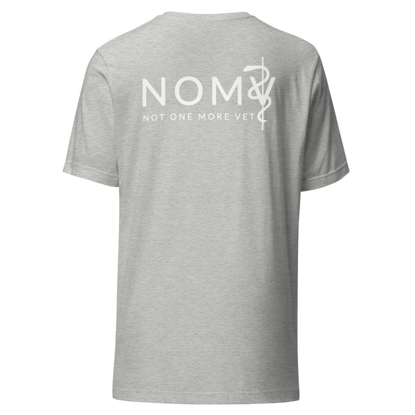 NOMV A beautiful day to save a life Unisex t-shirt