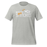 Bitches get stitches Unisex t-shirt-Unisex T-Shirt | Bella + Canvas 3001-I love Veterinary