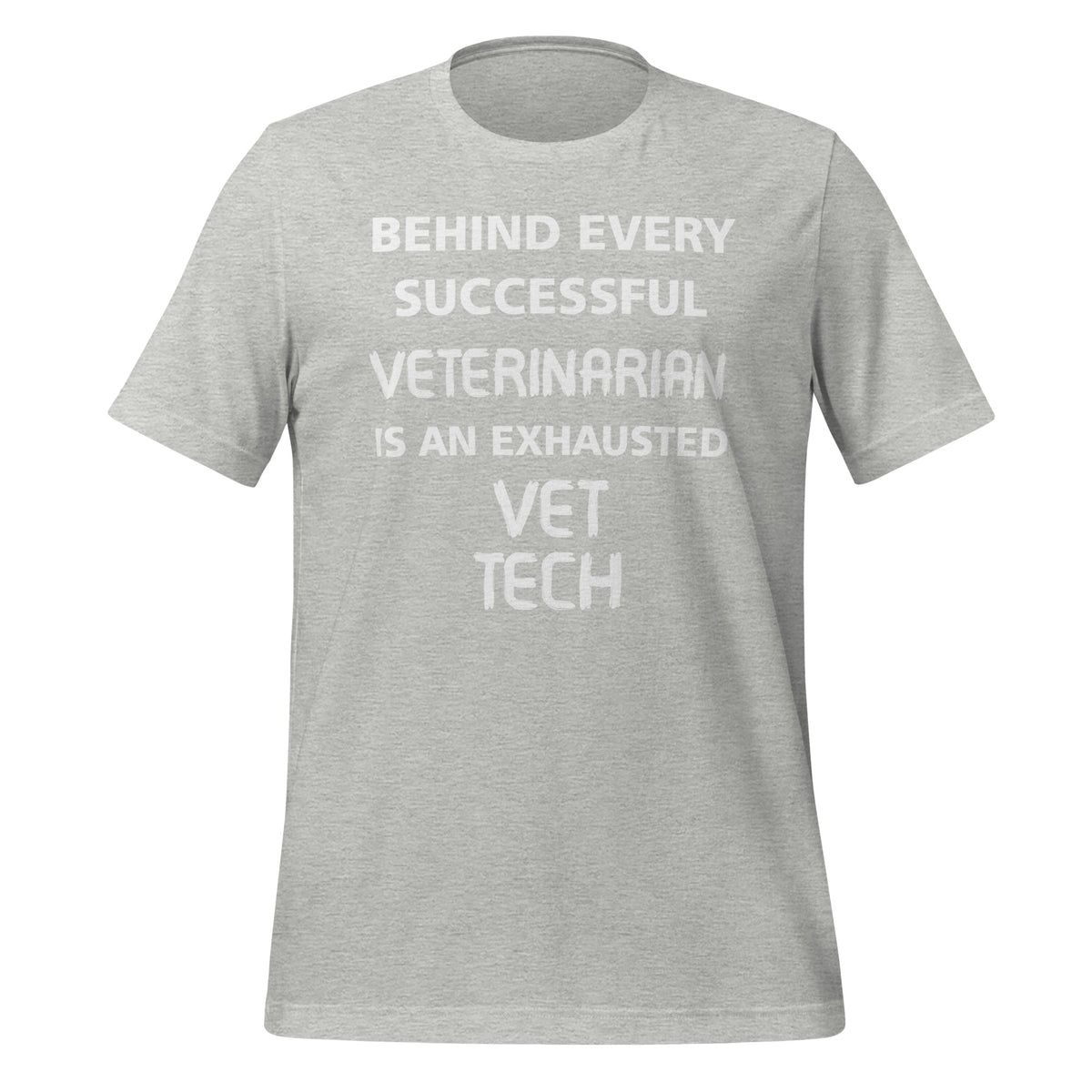 Exhausted Vet Tech Unisex T-shirt-I love Veterinary
