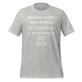 Exhausted Vet Tech Unisex T-shirt-I love Veterinary