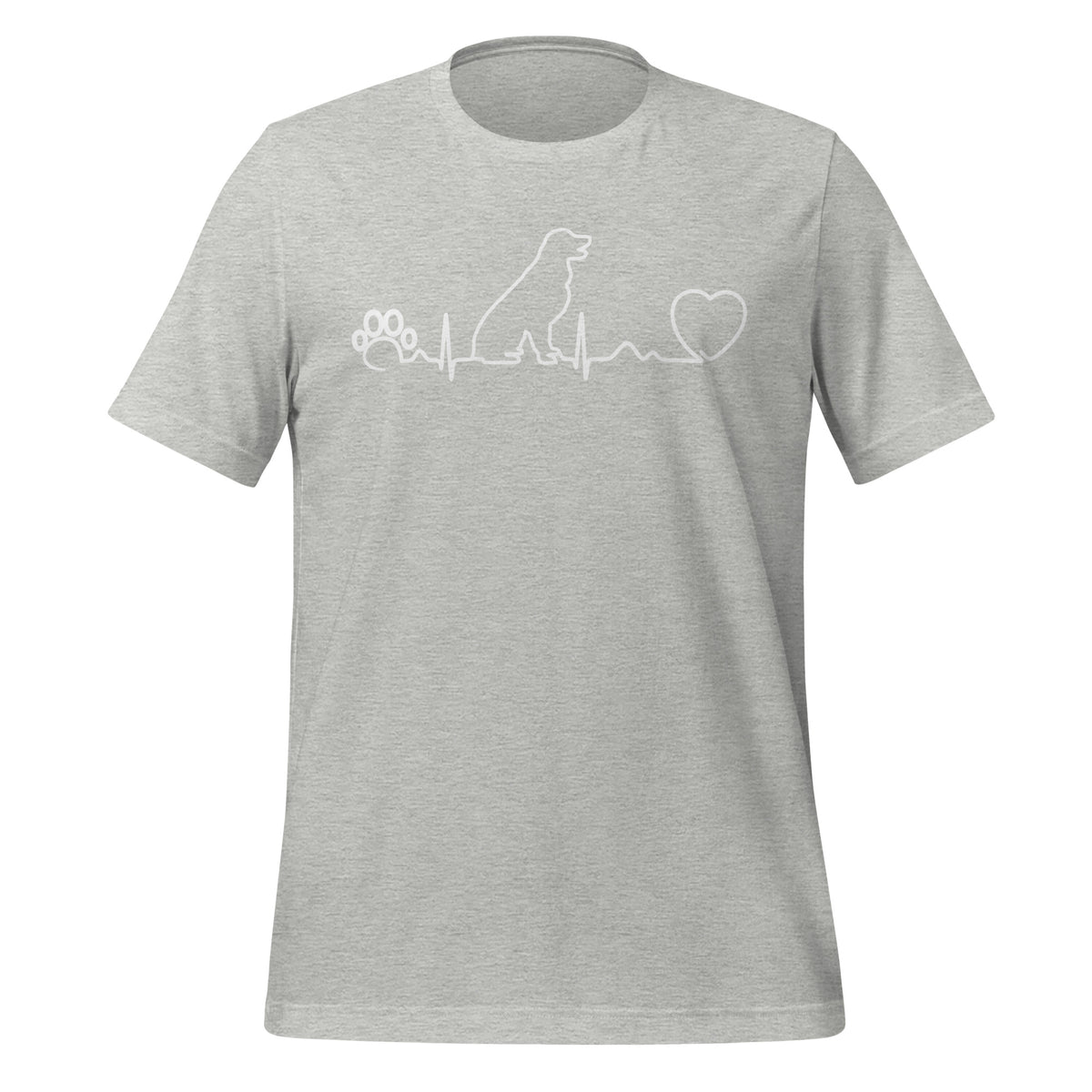 Dog Heartbeat Unisex T-shirt-I love Veterinary