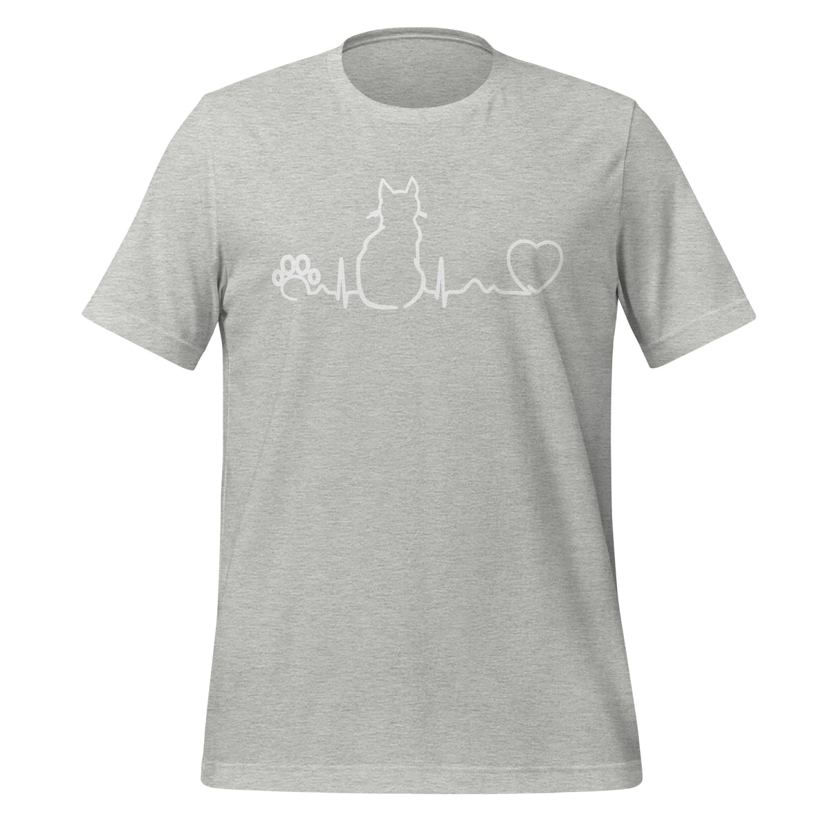 NOMV Cat Pulse Unisex T-Shirt-I love Veterinary