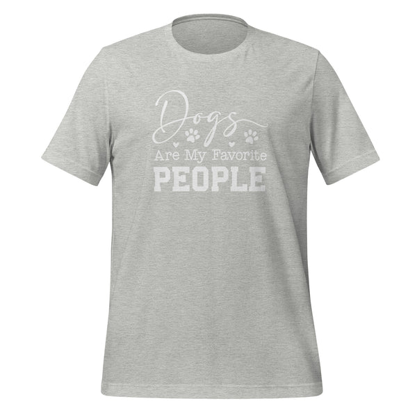 Dogs Are My Favorite People Unisex T-shirt-I love Veterinary