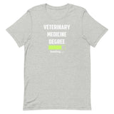 Veterinary medicine degree loading Unisex T-shirt-I love Veterinary