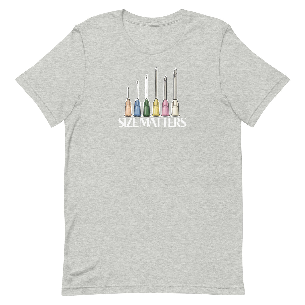 Size matters Unisex T-shirt-I love Veterinary