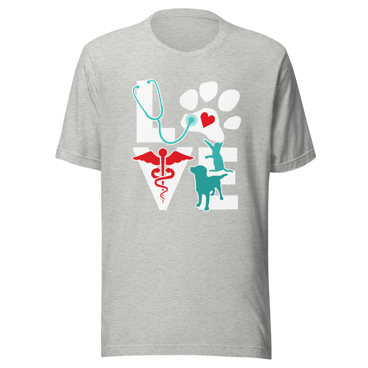 Veterinary Dog and Cat Unisex T-shirt Bella + Canvas 3001