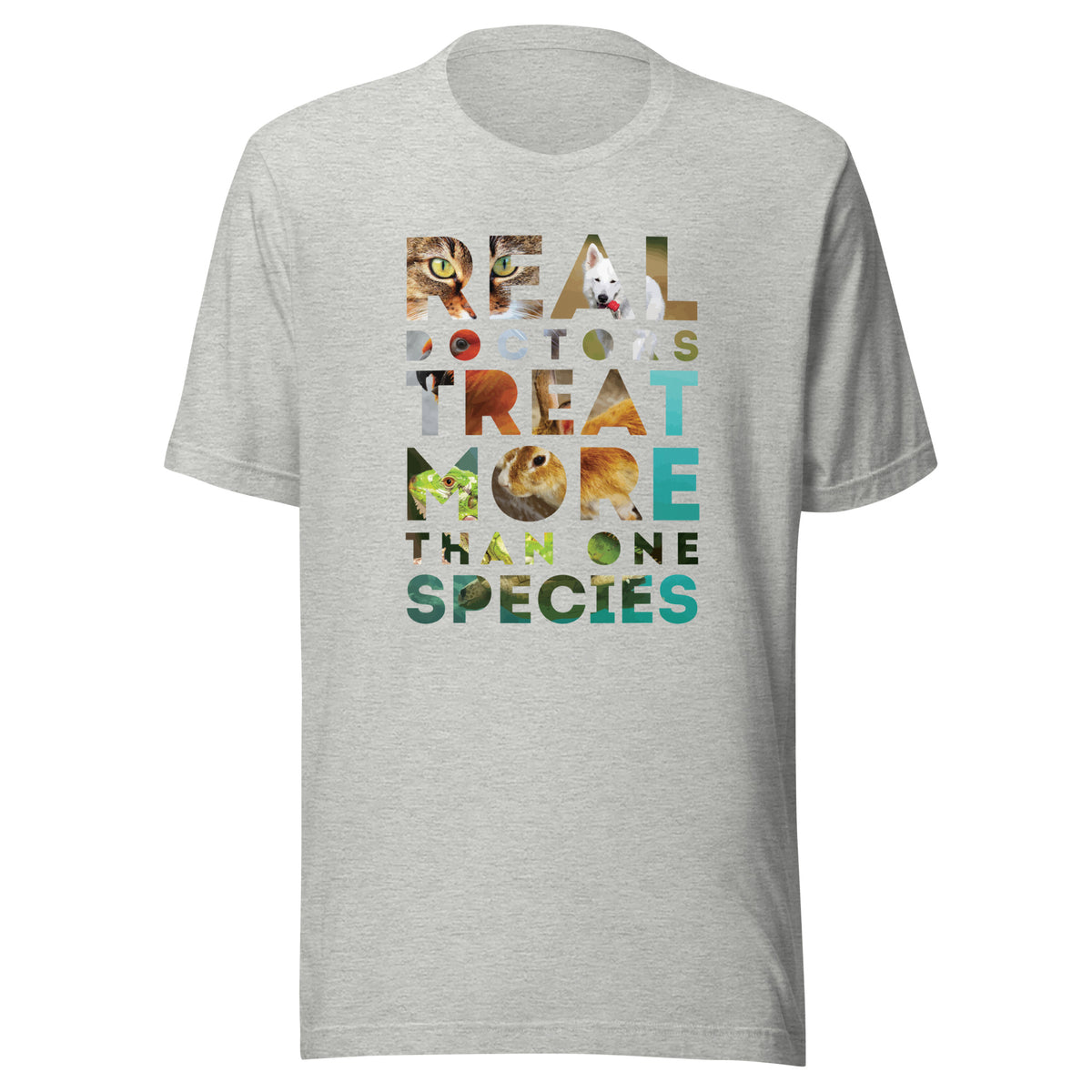Real Doctors treat more than one species Unisex T-Shirt