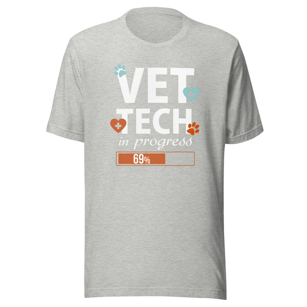 Vet Tech - In Progress Unisex t-shirt