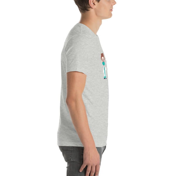 Spay, neuter, vaccinate! Unisex T-shirt-I love Veterinary