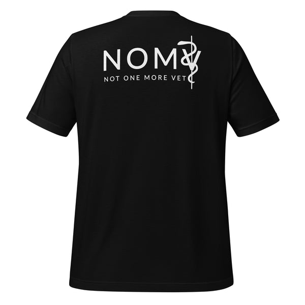 NOMV I remembered your dog's name Unisex T-Shirt-I love Veterinary