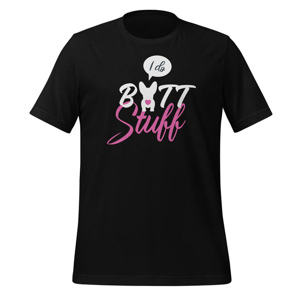 I do butt stuff Unisex t-shirt-Unisex T-Shirt | Bella + Canvas 3001-I love Veterinary