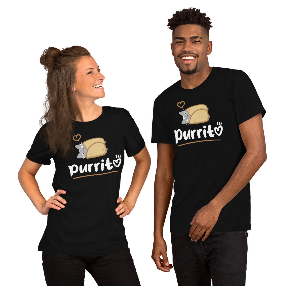 Purritto Unisex t-shirt-Unisex Staple T-Shirt | Bella + Canvas 3001-I love Veterinary