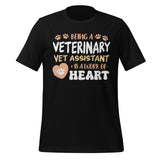 Vet Assistant, Work Of Heart Unisex T-shirt-I love Veterinary