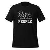 Dogs Are My Favorite People Unisex T-shirt-I love Veterinary