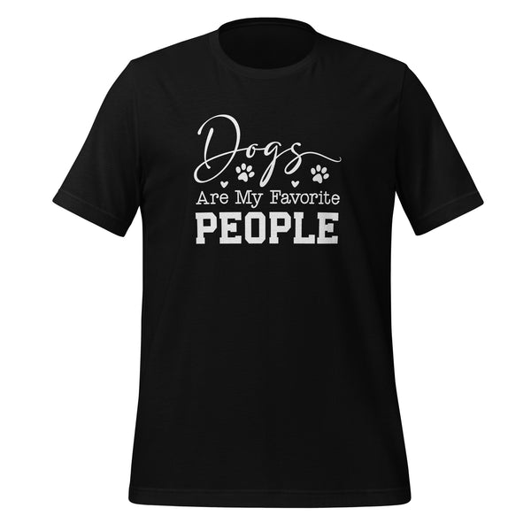 Dogs Are My Favorite People Unisex T-shirt-I love Veterinary