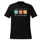 The woman, the wonder, the legend - the Vet Receptionist Unisex T-shirt-I love Veterinary