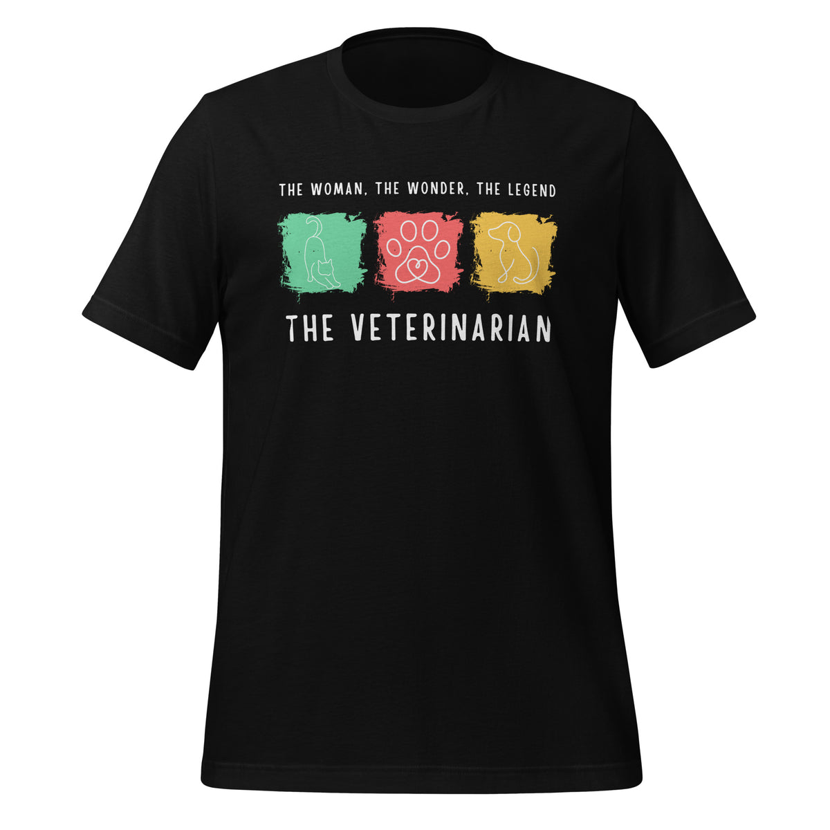 The woman, the wonder, the legend - the Veterinarian Unisex T-shirt-I love Veterinary