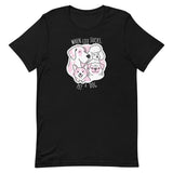 When life sucks pet a dog Unisex T-shirt-I love Veterinary