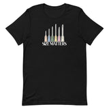 Size matters Unisex T-shirt-I love Veterinary