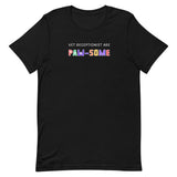 Vet receptionist are paw-some Unisex T-shirt-I love Veterinary