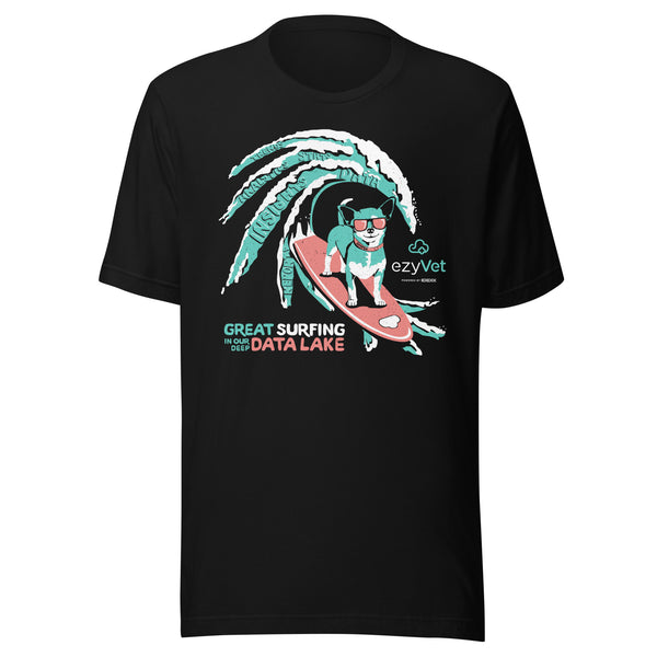 ezyVet Surf Dog Unisex T-shirt