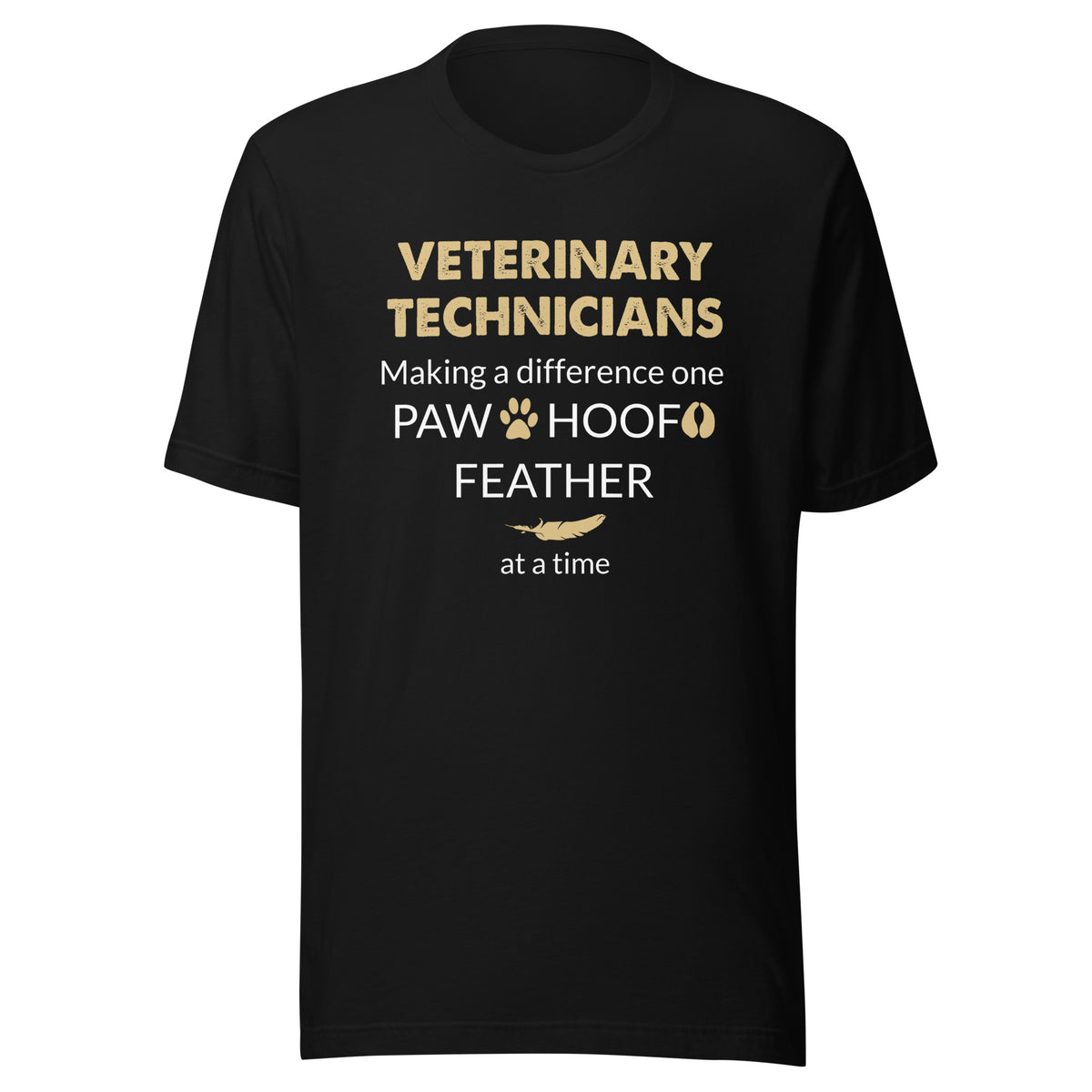 Vet Tech - Making a Difference  Unisex T-shirt