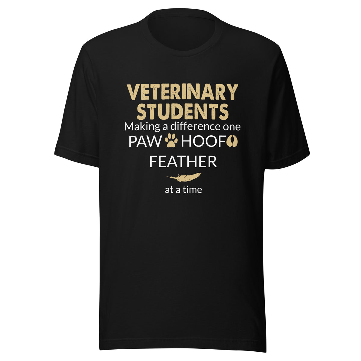 Vet Student - Making a Difference  Unisex T-shirt