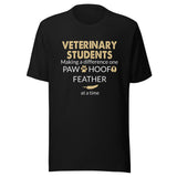 Vet Student - Making a Difference  Unisex T-shirt
