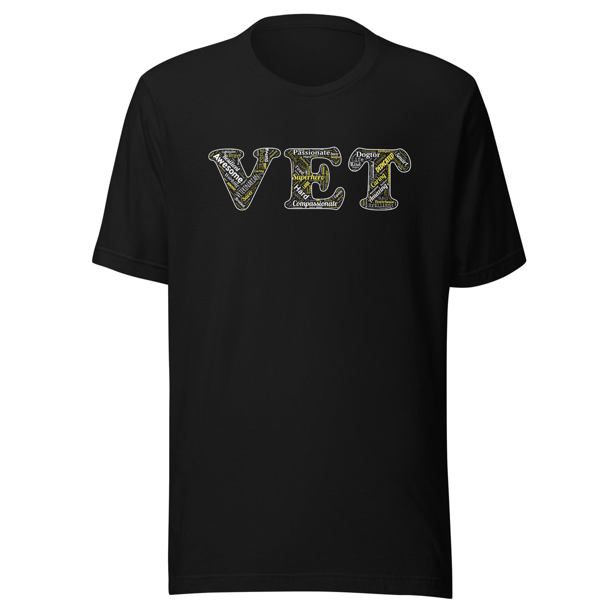 Vet Typography Unisex T-Shirt