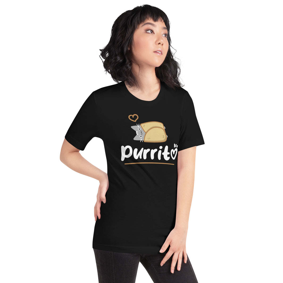 Purritto Unisex t-shirt-Unisex T-Shirt | Bella + Canvas 3001-I love Veterinary