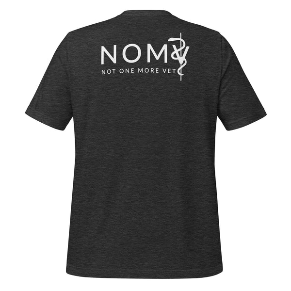 NOMV Cat Pulse Unisex T-Shirt-I love Veterinary