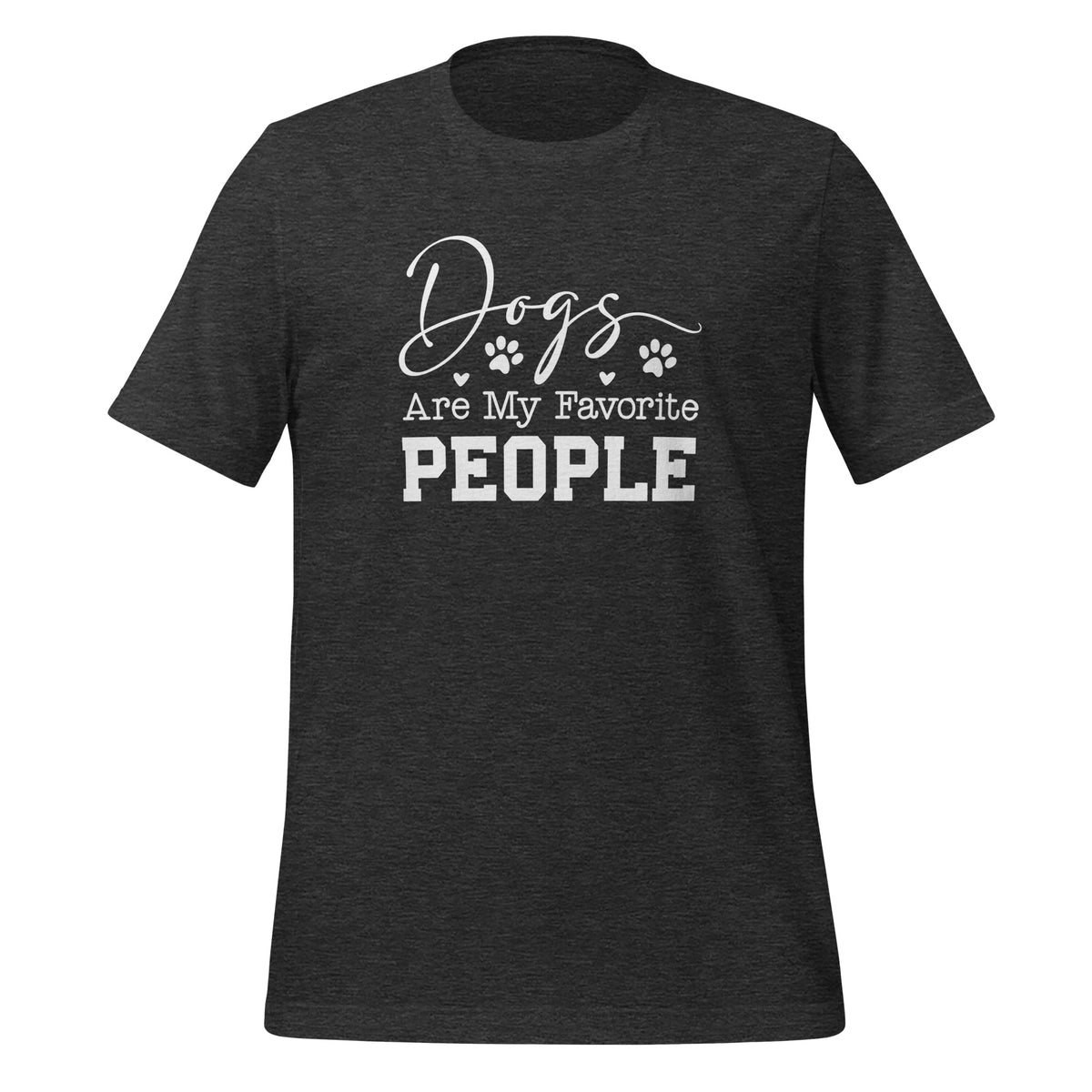 Dogs Are My Favorite People Unisex T-shirt-I love Veterinary