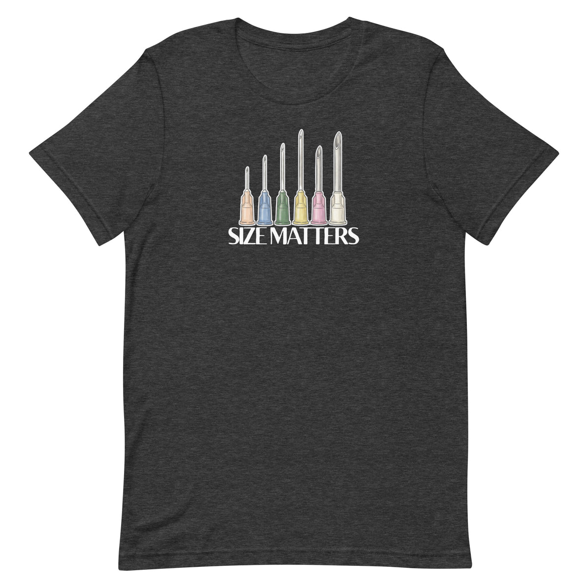 Size matters Unisex T-shirt-I love Veterinary