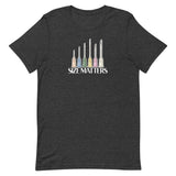 Size matters Unisex T-shirt-I love Veterinary