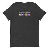 Vet receptionist are paw-some Unisex T-shirt-I love Veterinary