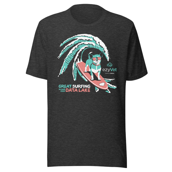 ezyVet Surf Dog Unisex T-shirt