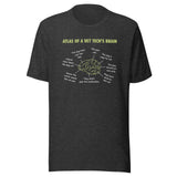 Atlas of a Vet Tech's Brain Unisex T-shirt