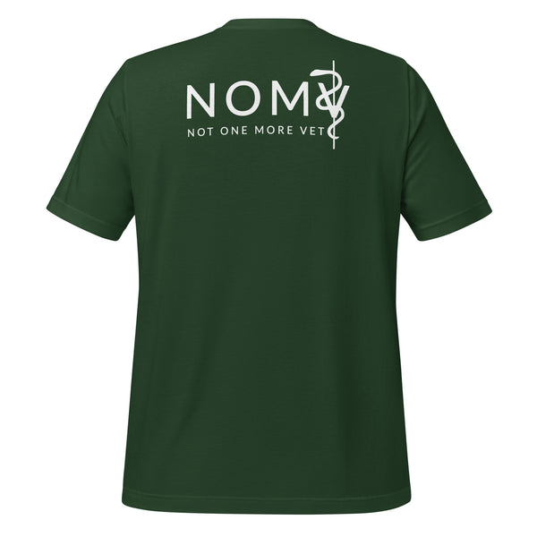 NOMV Cat Pulse Unisex T-Shirt-I love Veterinary