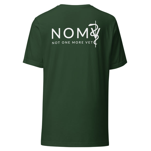 NOMV A beautiful day to save a life Unisex t-shirt