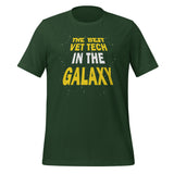 The best vet tech in the galaxy Unisex T-shirt-Unisex T-Shirt | Bella + Canvas 3001-I love Veterinary