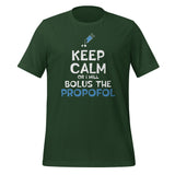 Bolus the propofol Unisex T-shirt-I love Veterinary