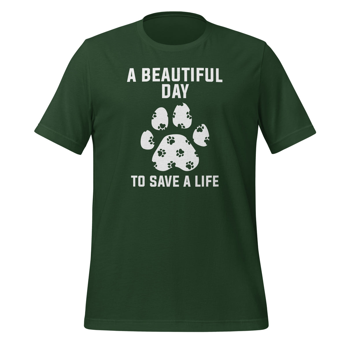 A beautiful day to save a life Unisex T-shirt-I love Veterinary