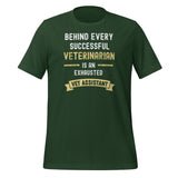 Successful Vet, Exhausted Vet Tech Unisex T-shirt-I love Veterinary