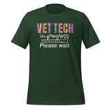 Vet Tech in Progress... Unisex T-shirt-I love Veterinary