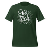 Vet Tech Stethoscope Pulse Unisex T-shirt-I love Veterinary